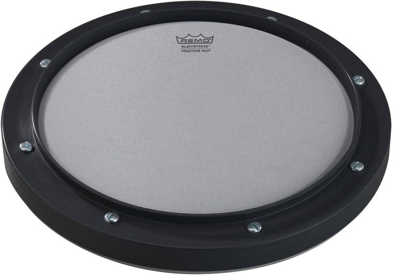 Remo RT-0008-SN 8" Practice Pad Silentstroke Head, Black - Image 1