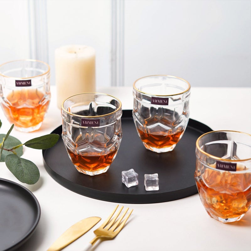 Artment HexaHoney Whiskey Glasses Set of 4 - Image 2
