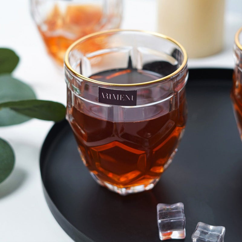 Artment HexaHoney Whiskey Glasses Set of 4 - Image 3