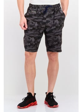 Men Regular Fit Camouflage Basic Shorts, Dark Grey - pzsku/Z14CF706C2D3D4ACC9844Z/45/_/1737643082/9deed8bb-d114-489d-bc38-0abfcaf45517