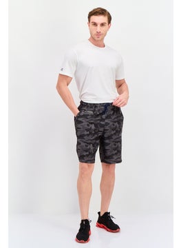 Men Regular Fit Camouflage Basic Shorts, Dark Grey - pzsku/Z14CF706C2D3D4ACC9844Z/45/_/1737643091/2df56731-8ecb-43a4-9886-ae38f5b64df7