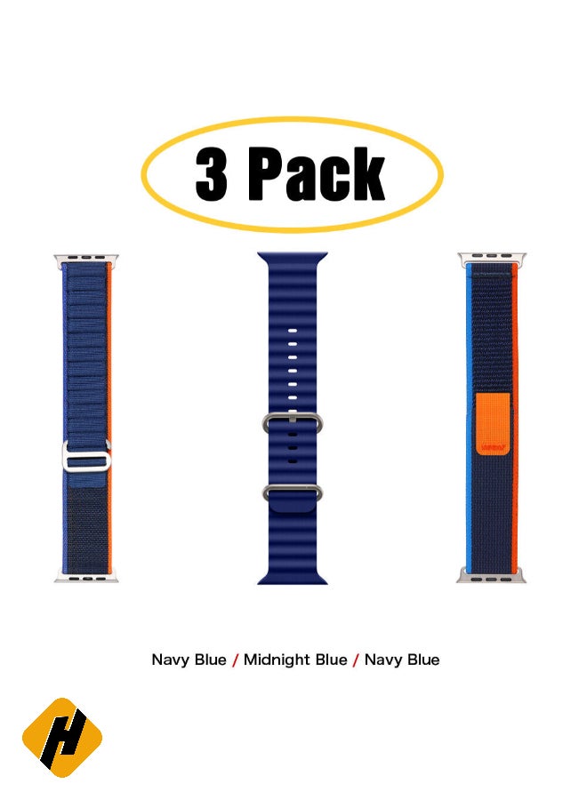 HuHa Apple Watch Band Strap For Apple Watch Ultra 2/Ultra 49mm, Series 10 46mm, 9/8/7 45mm, SE2/SE/6/5/4 44mm, 3/2/1 42mm 