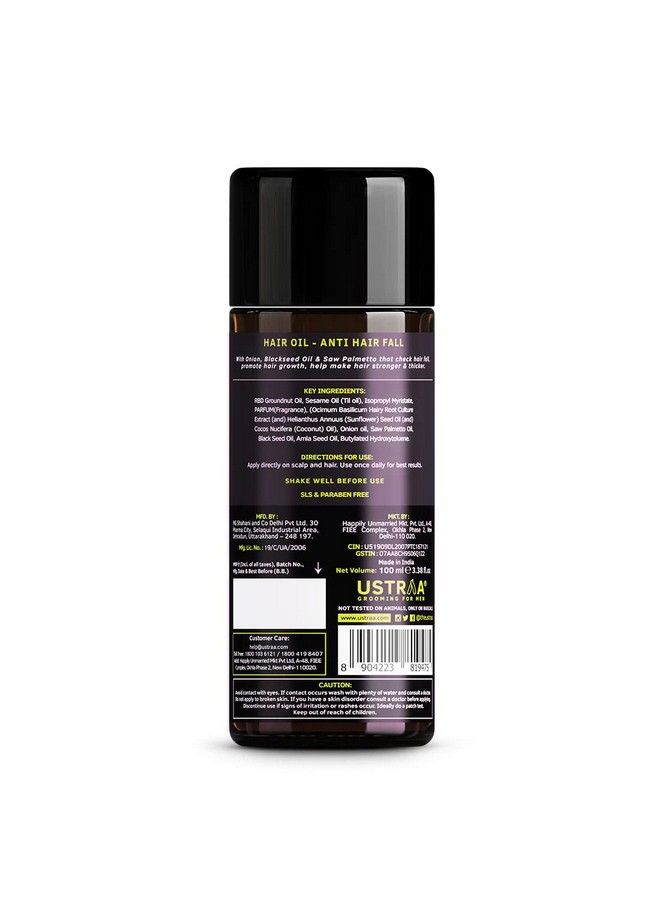 Ustraa Anti Hair Fall Oil 100Ml Hair Oil - Image 3