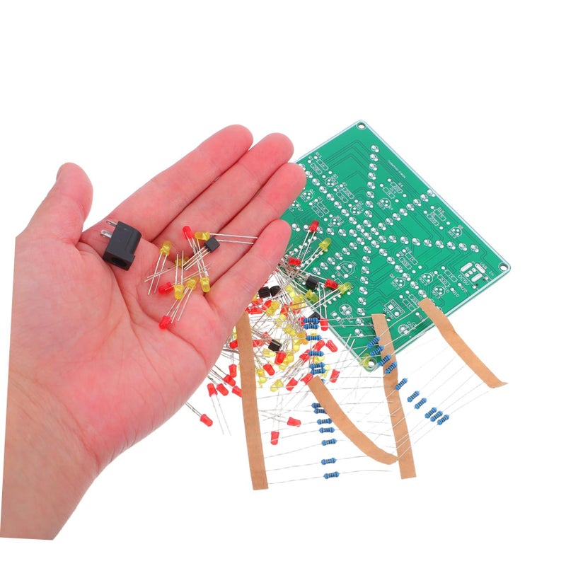 DIY Water Flowing LED Light Soldering Practice Board Kit - Image 5