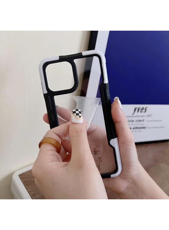 S-TOP Case For iPhone 13 Armor Acrylic 3 in 1 Phone Case - Image 5