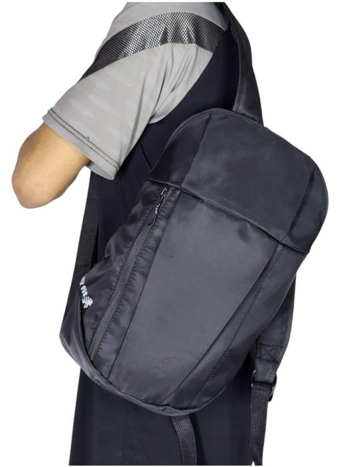 MD's stylish black backpack - a practical, lightweight design, ideal for everyday life, study, and travel, combining comfort and durability in a modern look that suits all tastes!