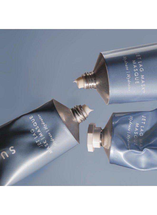 SUMMER FRIDAYS Summer Fridays Jet Lag Mask - Hydrating Face Mask + Moisturizer - Enriched with Hyaluronic Acid, Niacinamide, Glycerin + Antioxidants Helps Nourish Skin for a Renewed + Radiant Complexion (2.25 Oz)  - Image 5