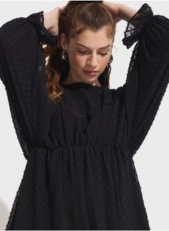 JUNE Mesh Tiered Dress  - Image 4