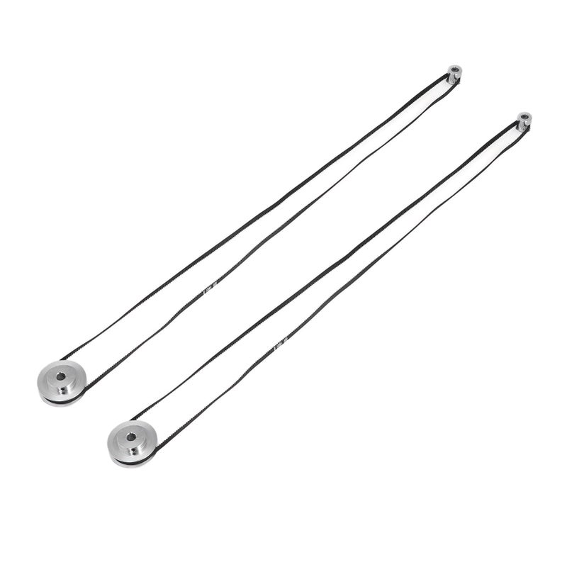 2Pcs 3D Printer Timing Pulley Set 60 and 20 Teeth Aluminium Alloy with Belt 8mm Bore - Image 2