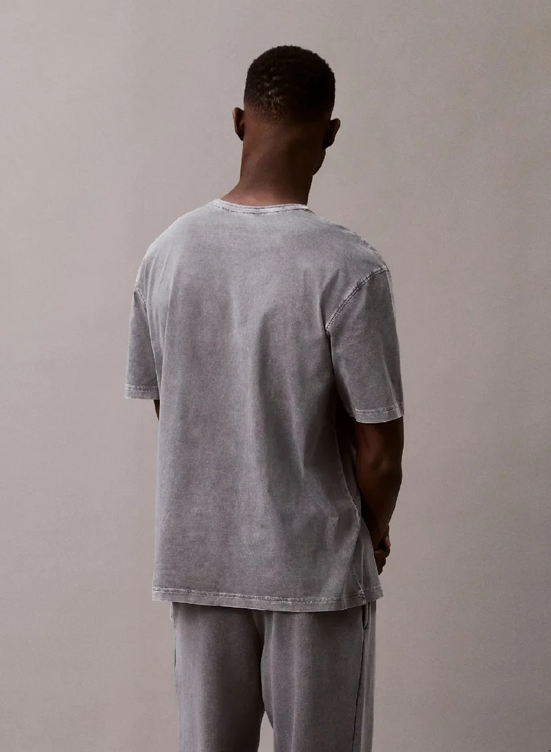 كالفن كلاين تيشرت مريح 100% Cotton