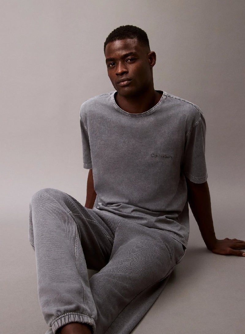 كالفن كلاين تيشيرت مريح قطن % - Image 5