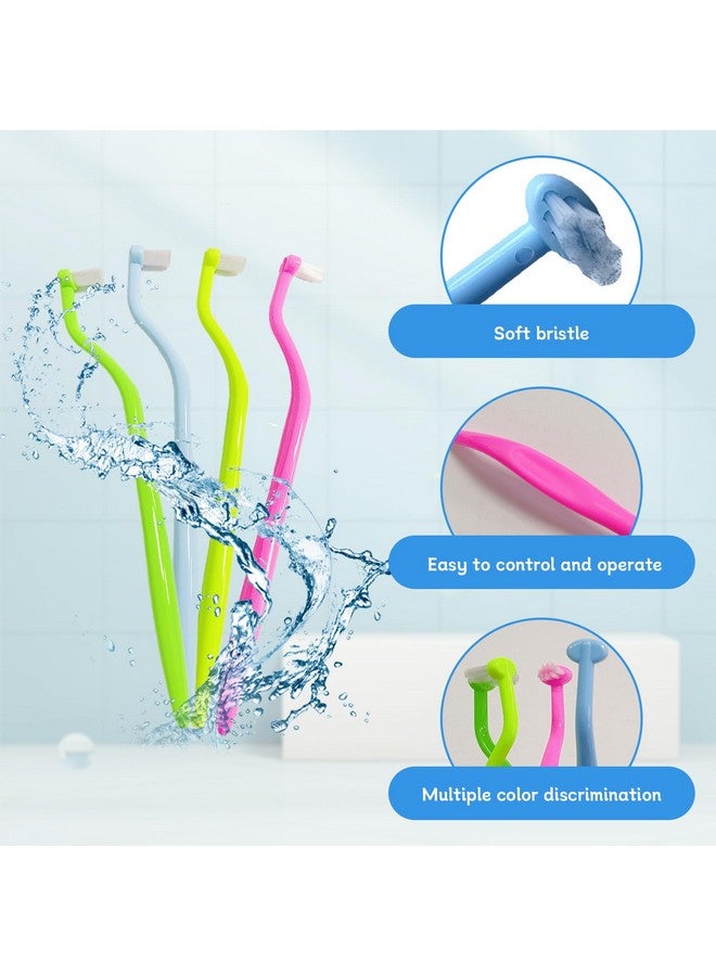 Ceonam Crossaction Deep Reach Manual Toothbrush, Soft, 2 Count - Image 3