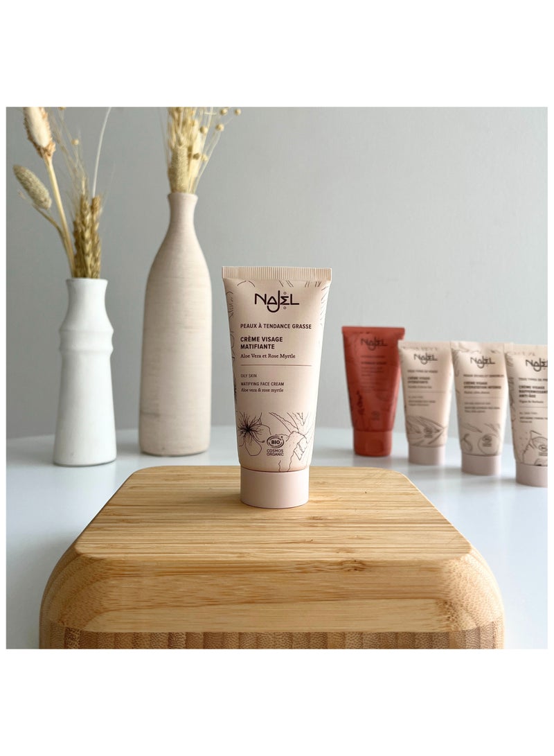 Najel Organic Matifying Face Cream Eco Certified - Made in France - Image 3