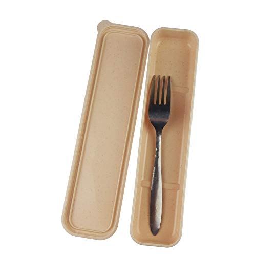 Zelerdo 4 Pack Portable Travel Tableware Storage Box Case for Cutlery Kit (4 Colors) - Image 4