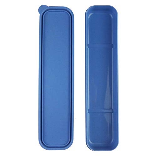 Zelerdo 4 Pack Portable Travel Tableware Storage Box Case for Cutlery Kit (4 Colors) - Image 5