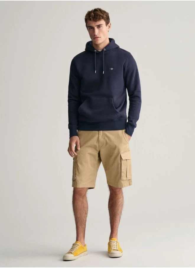 غانت Gant Relaxed Fit Twill Cargo Shorts