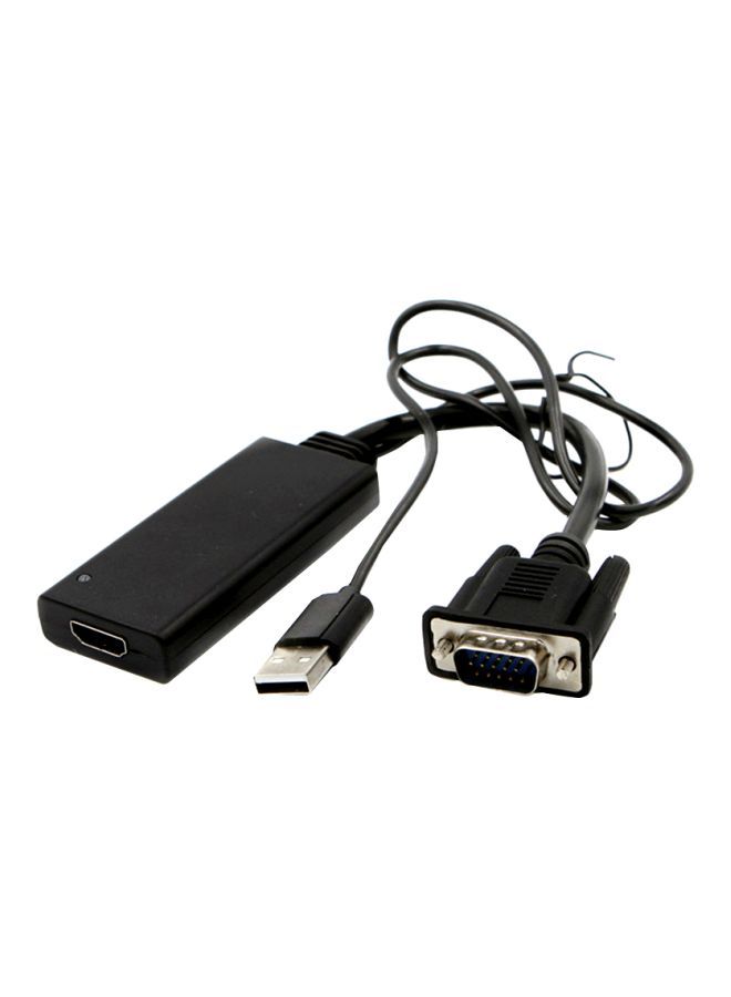 NIBEMINENT HD To VGA Adapter V7454 Black  - Image 1