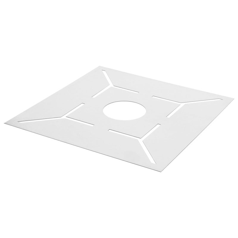 Stainless Steel Floor Drain Ruler For Precise Bathroom Tile Measurement And Cutting Tool - Image 2