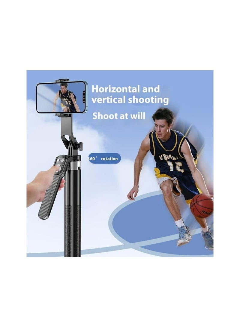 HMC Phone Selfie Stick with Bluetooth Remote, Extendable Tripod Stand, Dual Fill Lights for TikTok, Vlogging & Video Recording - Image 2