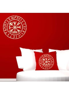 Usnyabni Viking Compass Stencil, 10 x 10 inch (M) - Vegvisir Runic Nordic Compass Design Stencils for Painting Template Symbol of Protection and Guidance  - Image 4