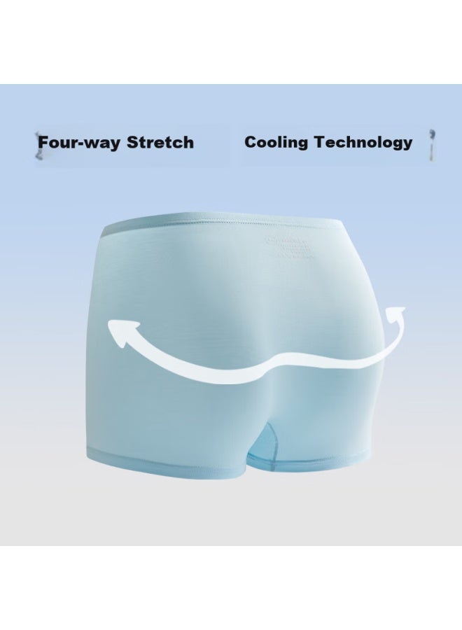 Yilanfen Boys' Antibacterial Modal Boxer Briefs For Teenage Boys - Image 2