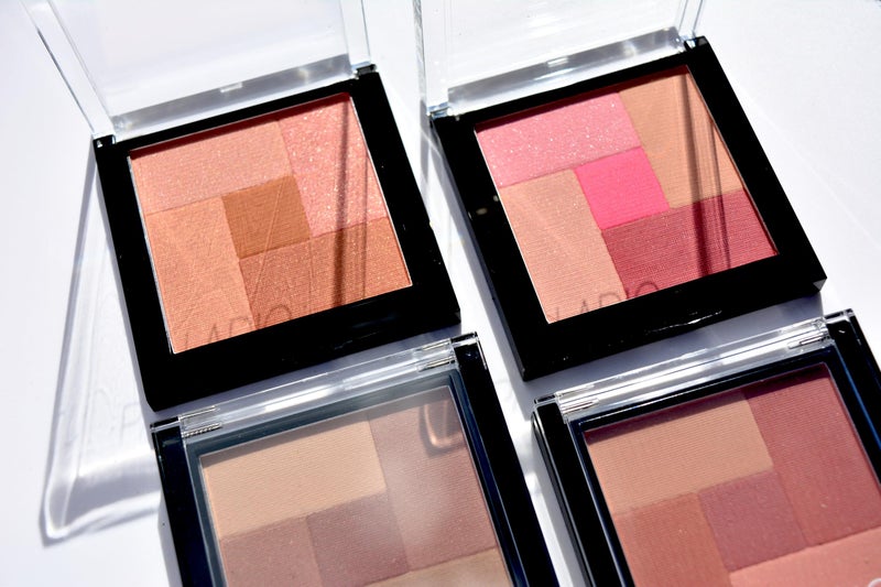 Palladio 2-In-1 Mosaic Powder Blush & Bronzer, Sun Kissed - Image 5
