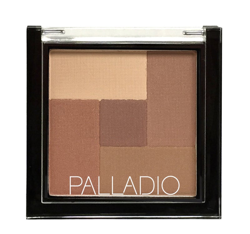 Palladio 2-In-1 Mosaic Powder Blush & Bronzer, Sun Kissed - Image 1