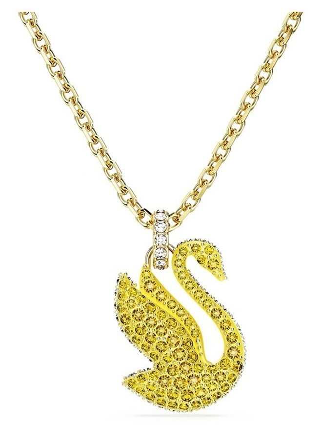 SWAROVSKL ICONIC SWAN Chain Necklace Yellow - pzsku/Z14D0F1B4D43AC4D591CAZ/45/_/1727852829/68cc3f9f-8db5-46c2-85d3-0aea4f68fadc