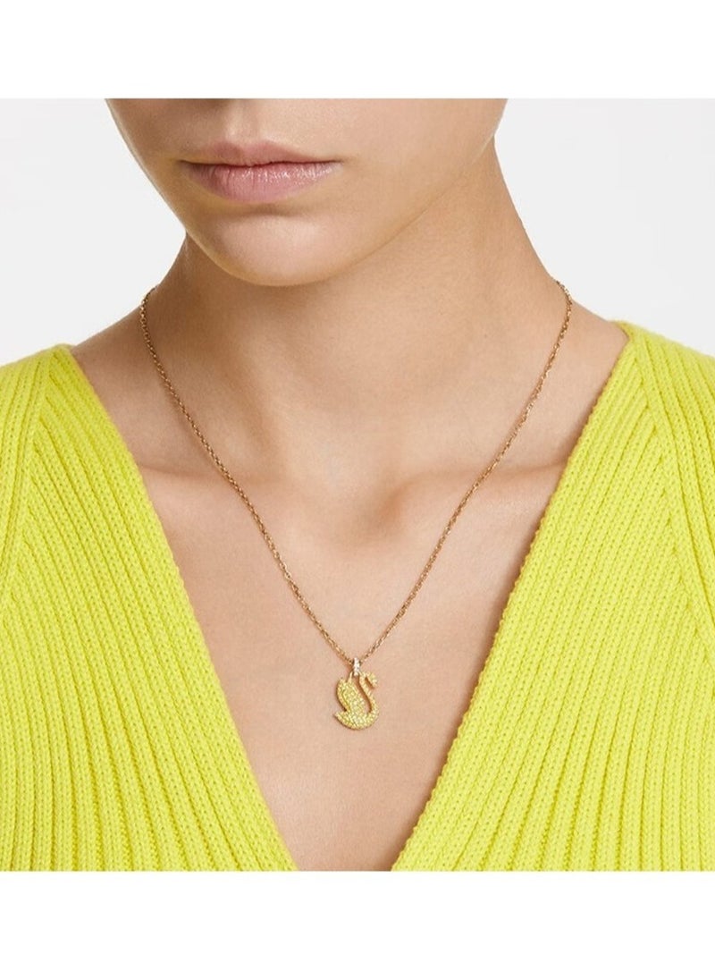 SWAROVSKL ICONIC SWAN Chain Necklace Yellow - pzsku/Z14D0F1B4D43AC4D591CAZ/45/_/1727852849/1a34500e-d406-44f0-97f6-1dfe18485e53