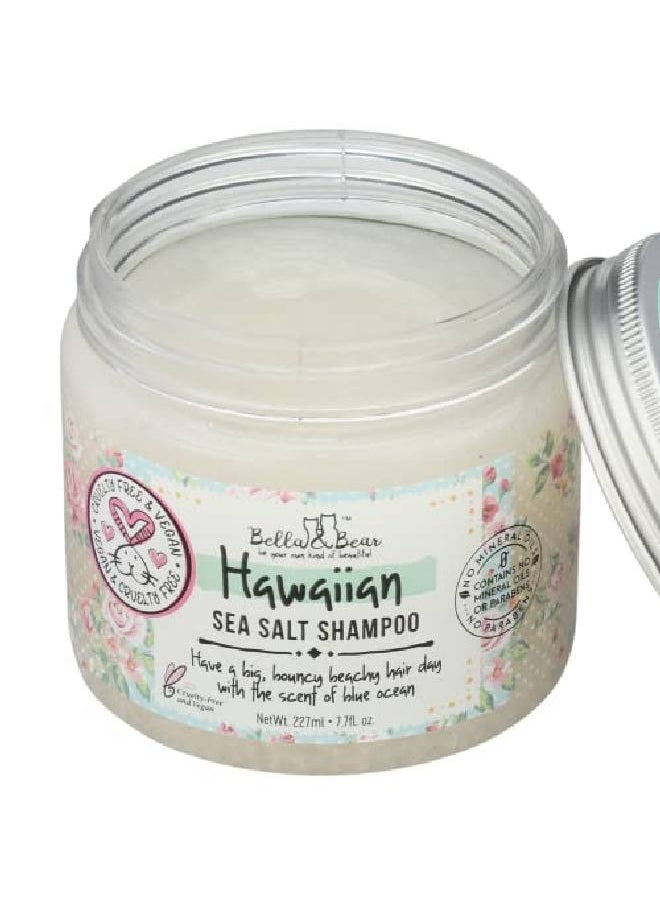 Bella and Bear - Bella & Bear Hawaiian Sea Salt Volumizing Shampoo Exfoliating Cruelty Free Ocean Scent 7.7Oz - Image 1