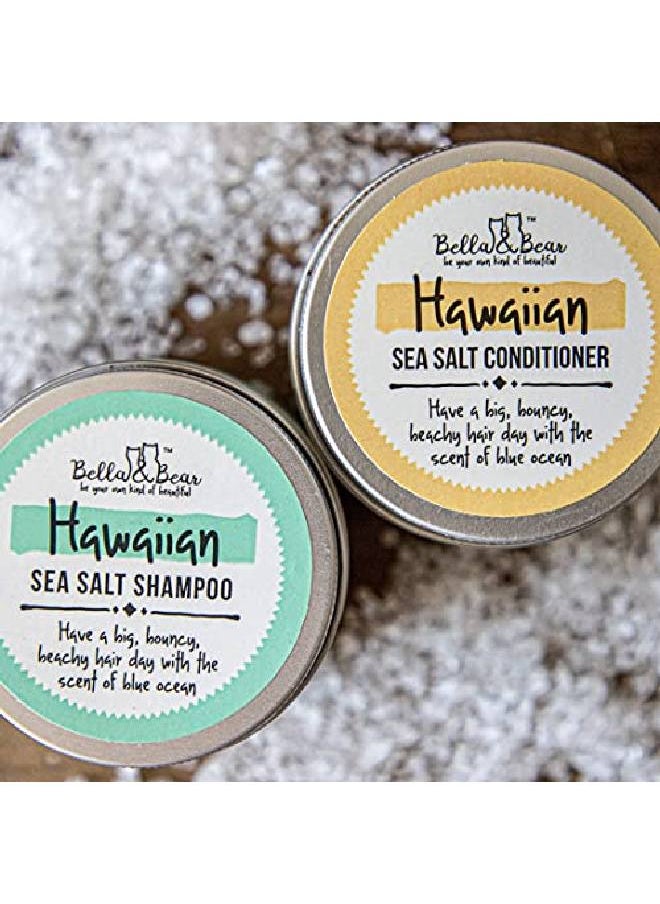 Bella and Bear - Bella & Bear Hawaiian Sea Salt Volumizing Shampoo Exfoliating Cruelty Free Ocean Scent 7.7Oz - Image 1