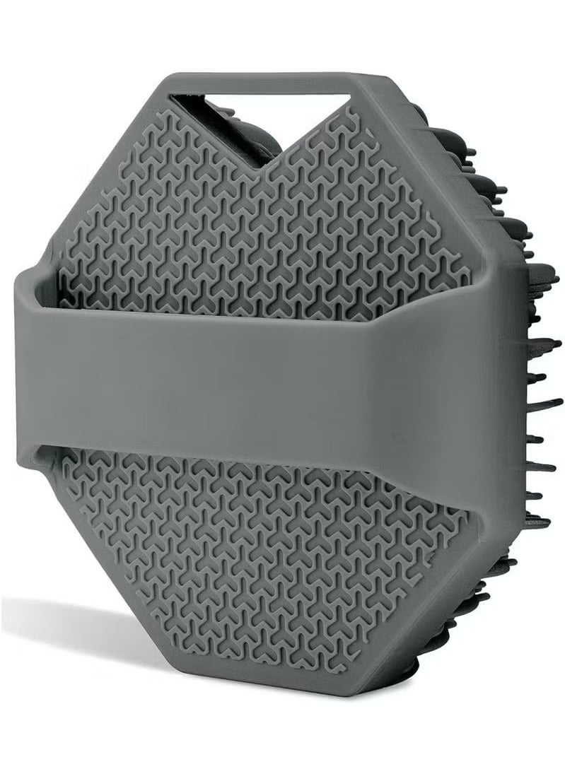 Generic - Antimicrobial Silicone Bath Body Brush Exfoliating Body Scrubber for Sensitive Skin Eco Friendly Shower Scrubber for Body Silicone Body Brush for Showering - Image 1