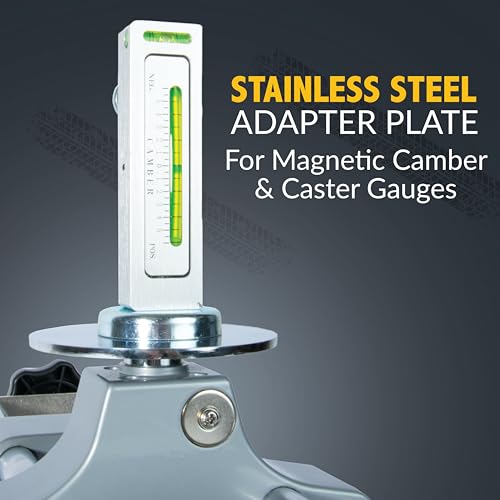 Zackman Scientific AutoSolo 3D DSP Wheel Alignment Tool - Alignment Wheel Clamp & Magnetic Adapter for Camber Caster Gauges - Essential Wheel Alignment Kit Accessory for Any Car Alignment Tool Kit - Fits 11-25-Inch Rims - Image 5