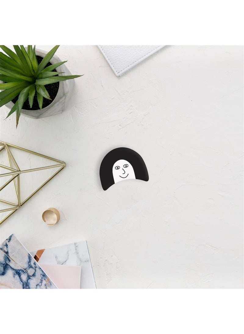Tabby Design - Handmade Little Girl Brooch / Badge - Image 1