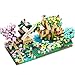 JXRLMB Botanicle Collection Sakura Tree House Micro Blocks Building Set for Adults Friendship Windmill Cherry Blossom Tree Flowers 2 Sets - Image 3