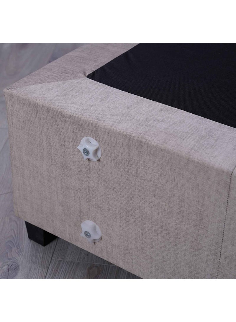 Pan Home Kalypso Base Chanel Beige 100X200 Cm  - Image 5