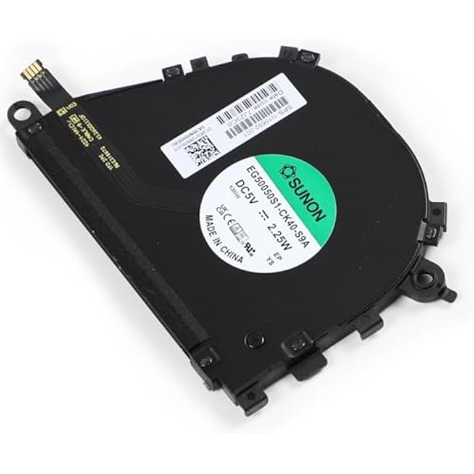 REPLACEMENT NEW CPU COOLING FAN FOR HP ENVY X360 13-BF 13-BF0013DX 13.3 INCH 2-IN-1 TPN-C161 N15692-001 EG50050S1-CK40-S9A ND75C44-21J01 DC5V 0.5A - Image 3