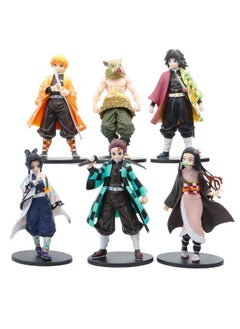 Trunkin Trunkin Demon Slayer Anime Set B 14cm Action Figures Kamado Tanjirou Nezuko Zenitsu Agatsuma Inosuke Hashibira Giyu Tomioka Shinobu Kocho Kimetsu No Yaiba Figurines,  - Image 1