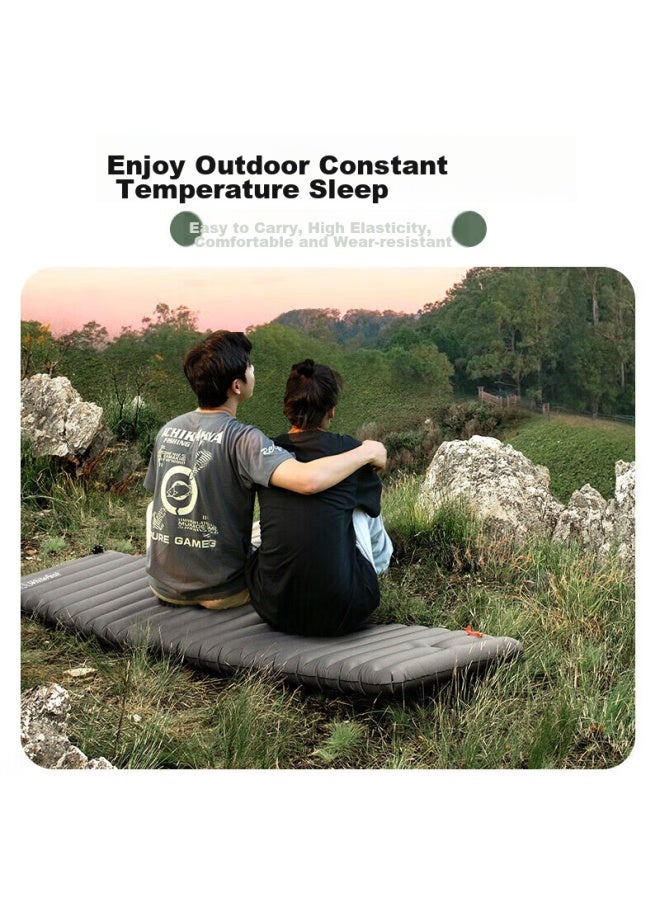 WhitePeak Whitepeak Inflatable Camping Mat, Outdoor Camping Bed, Thickened Inflatable Bed, Moisture-proof Mat - Image 1