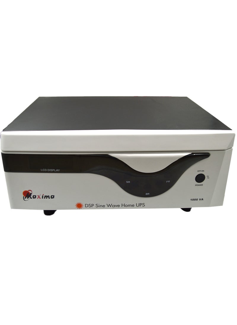 Maxima Solar Solar & Grid Backup Inverters, Maxima Grid Inverter 12V/1000VA, Pure Sine Wave/UPS With 20A Charge Controller, Maxima Solar UPS 1000VA, Power 