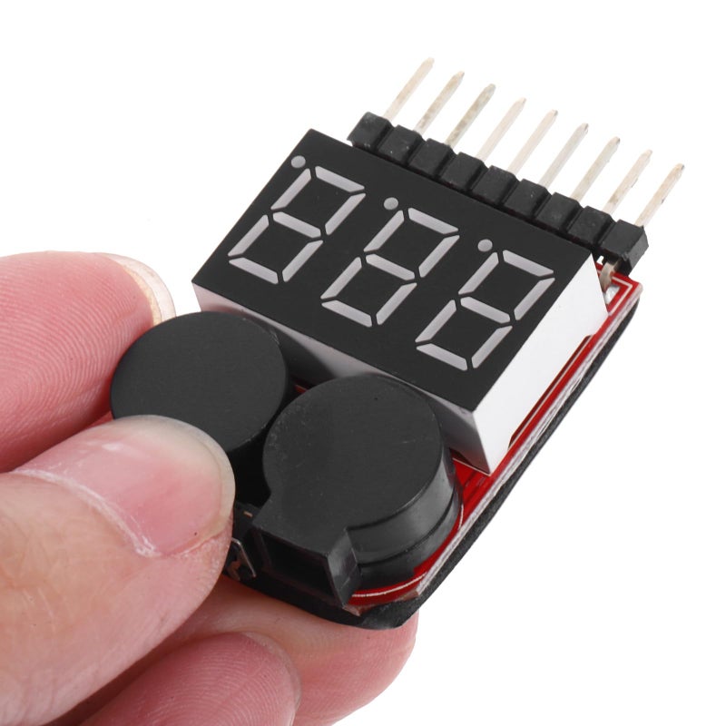 Digital Battery Tester with LED Indicator and Low Voltage Alarm for RC LiPo Packs - Image 5
