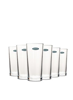 Homeway Homeway Glass Tumbler Crystal 6pcs Set – Elegant and Durable Drinkware Set  - Image 4