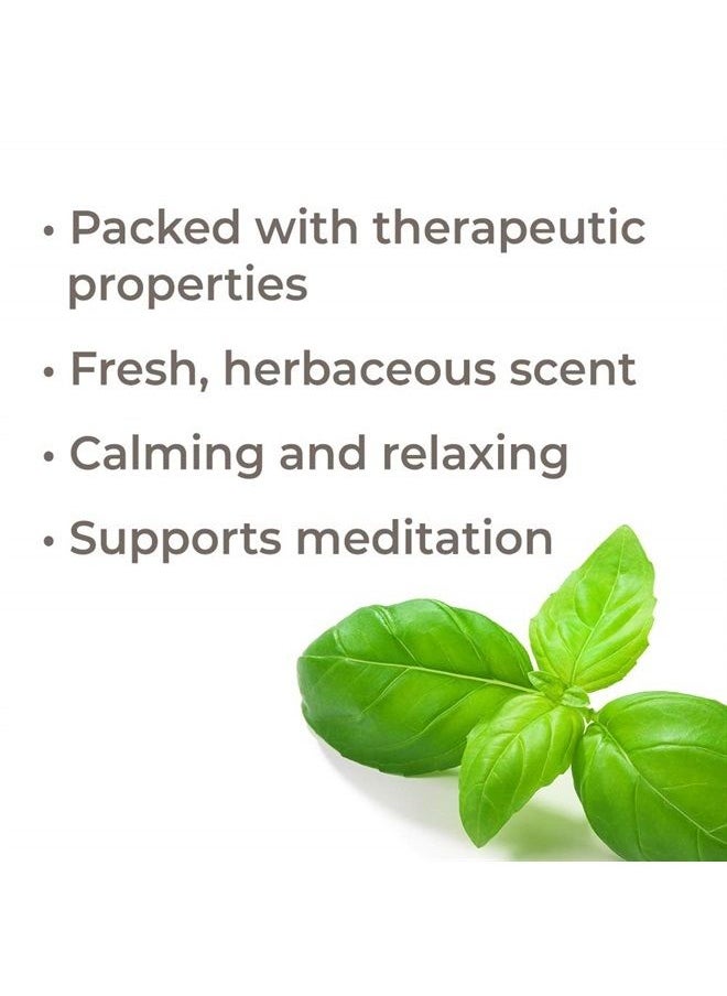 Plant Therapy USDA Certified Organic Basil Linalool Essential Oil 10 mL (1/3 oz) 100% Pure, Therapeutic Grade  - Image 2