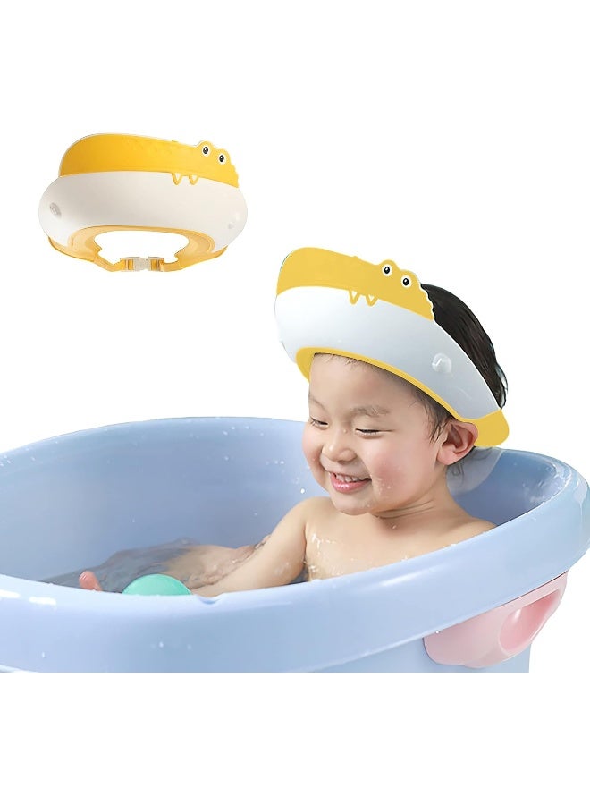 Thcbme Baby Shower Cap Shield, Shower Cap for Kids, Visor Hat for Eye and Ear Protection - Image 2