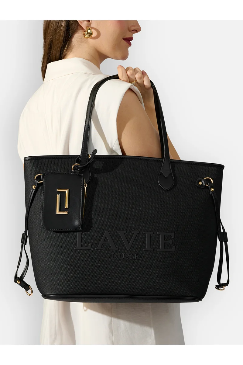 لافي Luxe Women's Elise Pro Tote (Black)