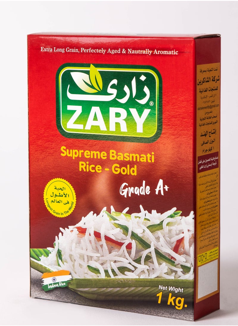 ZARY Sella Golden Basmati Rice 1 kg  - Image 1