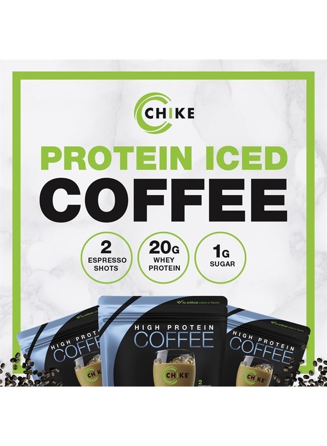 Chike Original High Protein Iced Coffee, 20 G Protein, 2 Shots Espresso, 1 G Sugar, Keto Friendly and Gluten Free, 14 Servings (15.1 Ounce) - Image 5