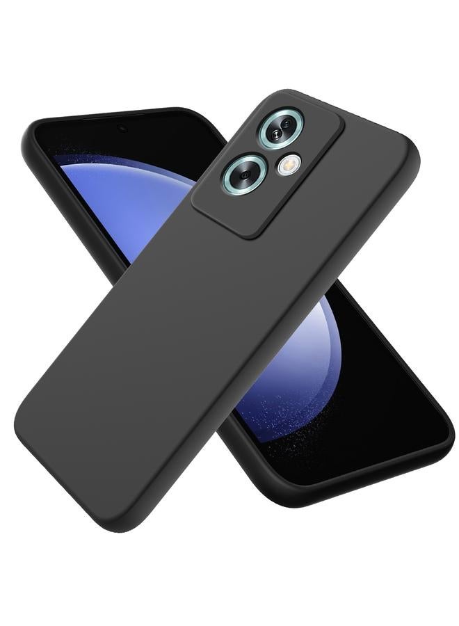 S-TOP Case For OPPO A79 Pure Color Liquid Silicone Shockproof Phone Case - Image 1