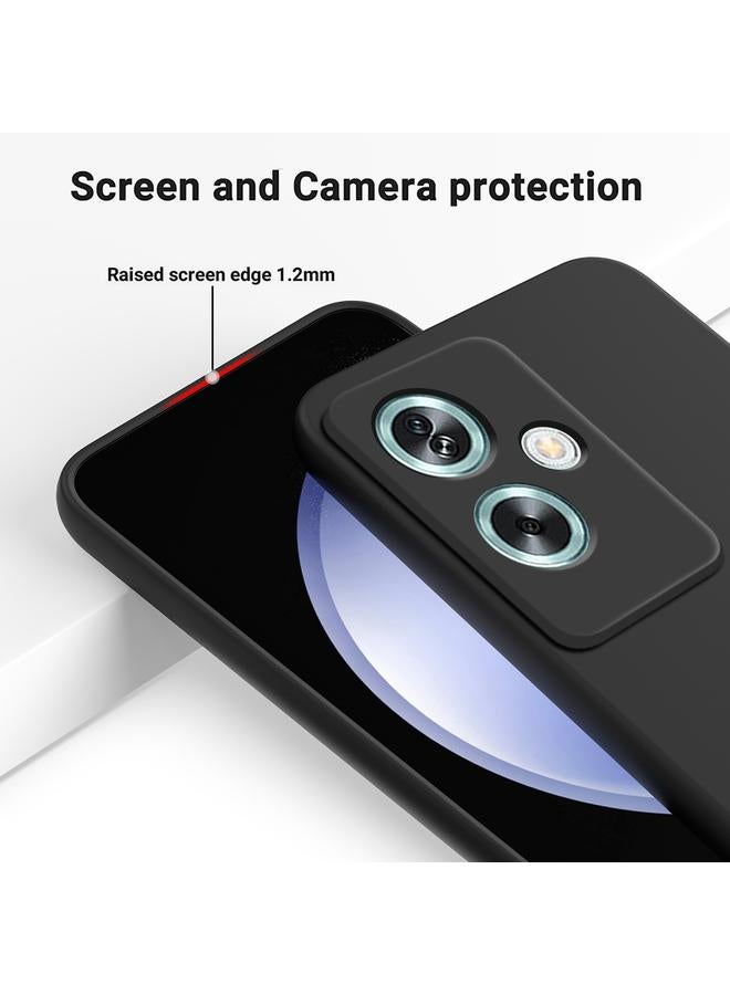 S-TOP Case For OPPO A79 Pure Color Liquid Silicone Shockproof Phone Case - Image 5