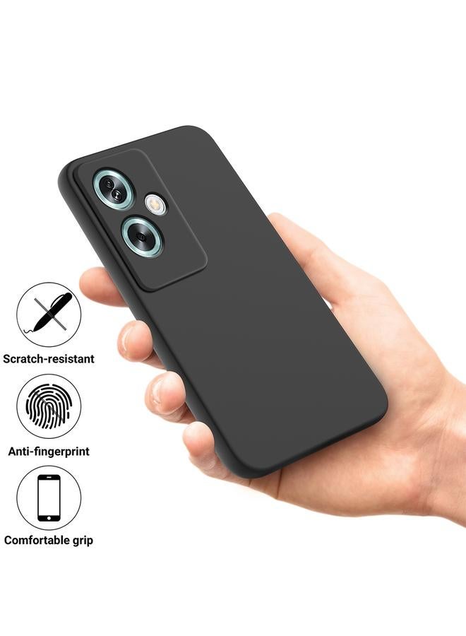 S-TOP Case For OPPO A79 Pure Color Liquid Silicone Shockproof Phone Case - Image 4